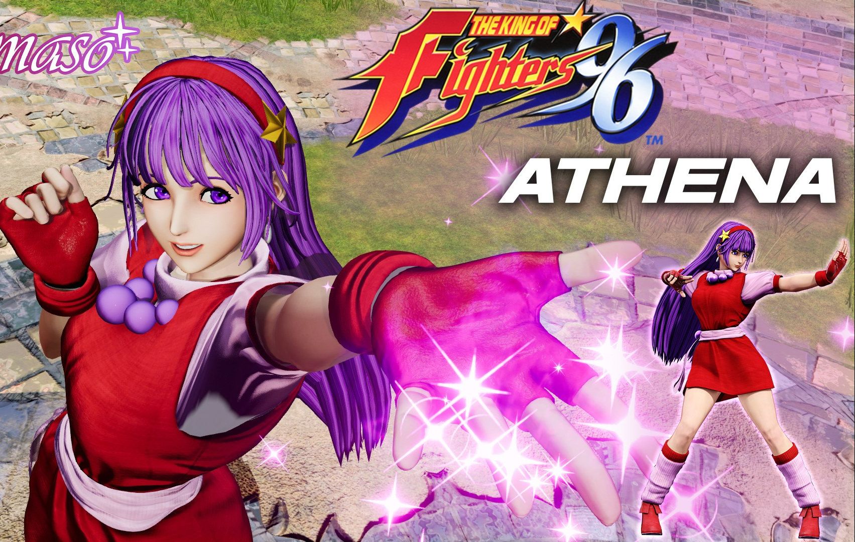 麻宫雅典娜-kof96服装mod公开!拳皇15