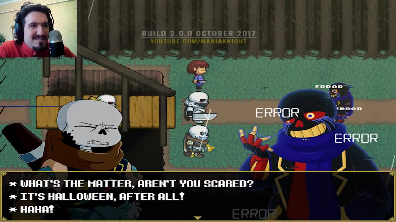 undertale老外试玩undertale超精美的的同人游戏