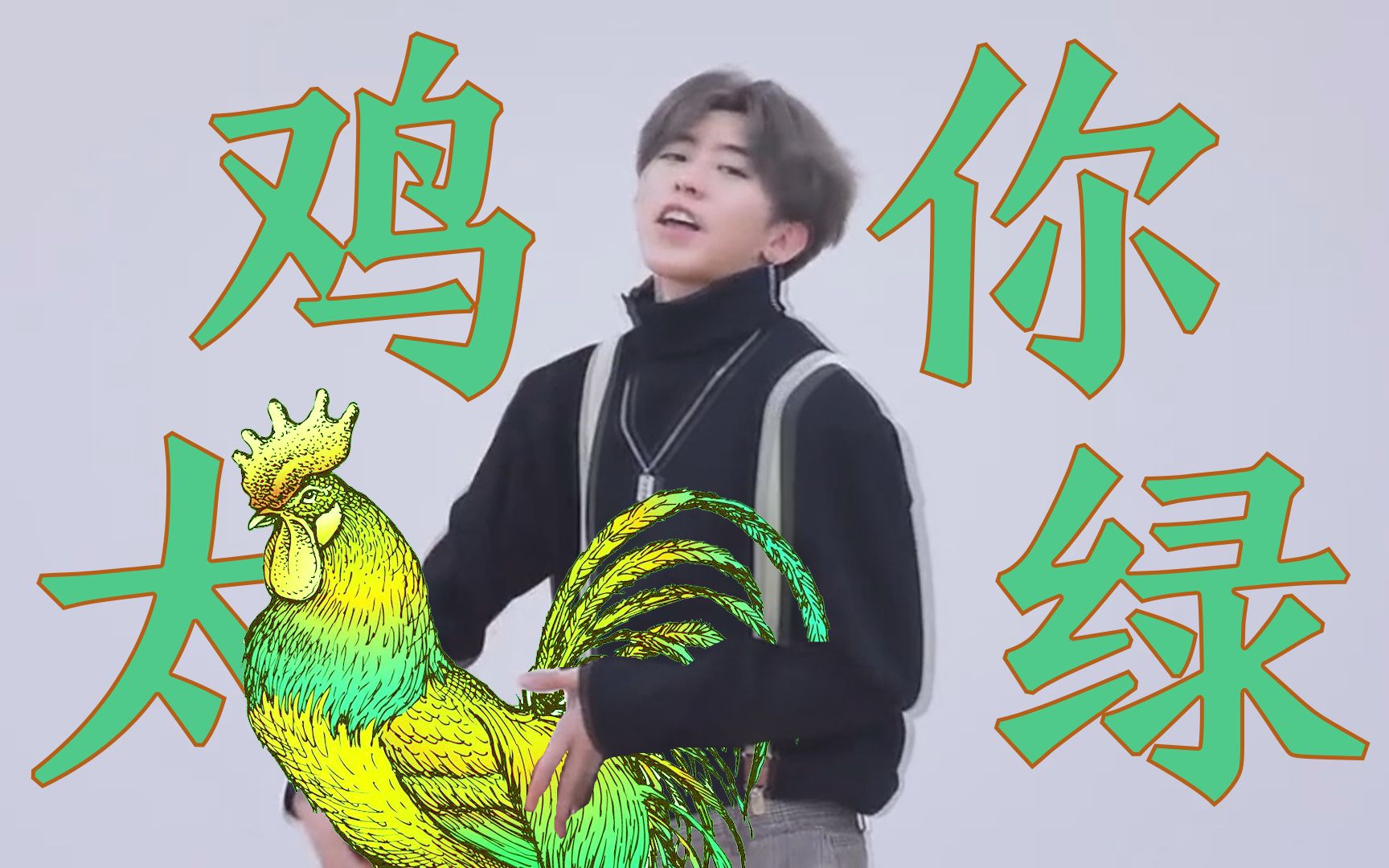 【鸡你太美】绿色 鸡你实在是太绿_哔哩哔哩_bilibili