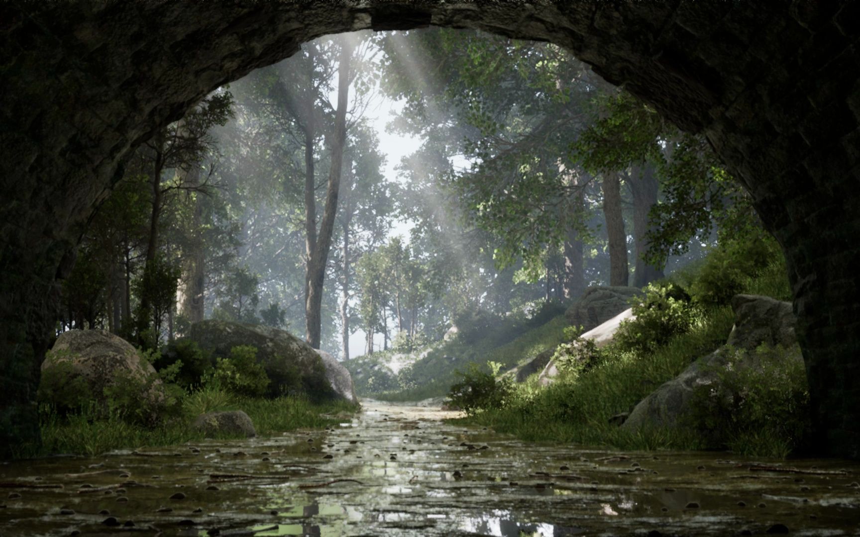 ue场景练习丨洞穴