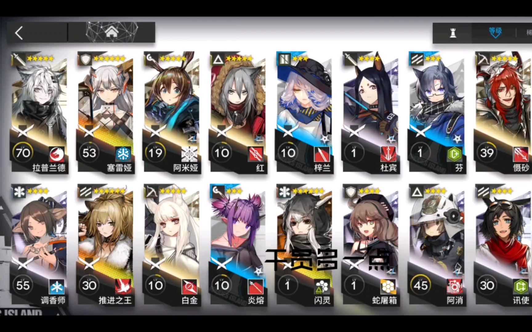 【明日方舟】up官服和b服号的对比