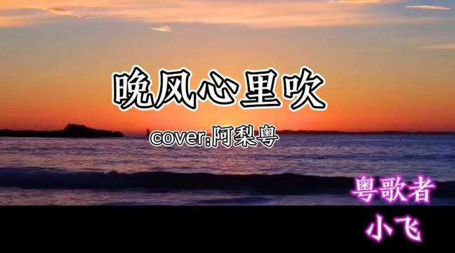 【晚風心裡吹】粵語歌 cover:阿梨粵 喜歡的,幫忙點贊 關注下哦!