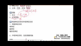 【甄甄心理学】心理学考研/带背书/普通心理学—第二章：神经系统