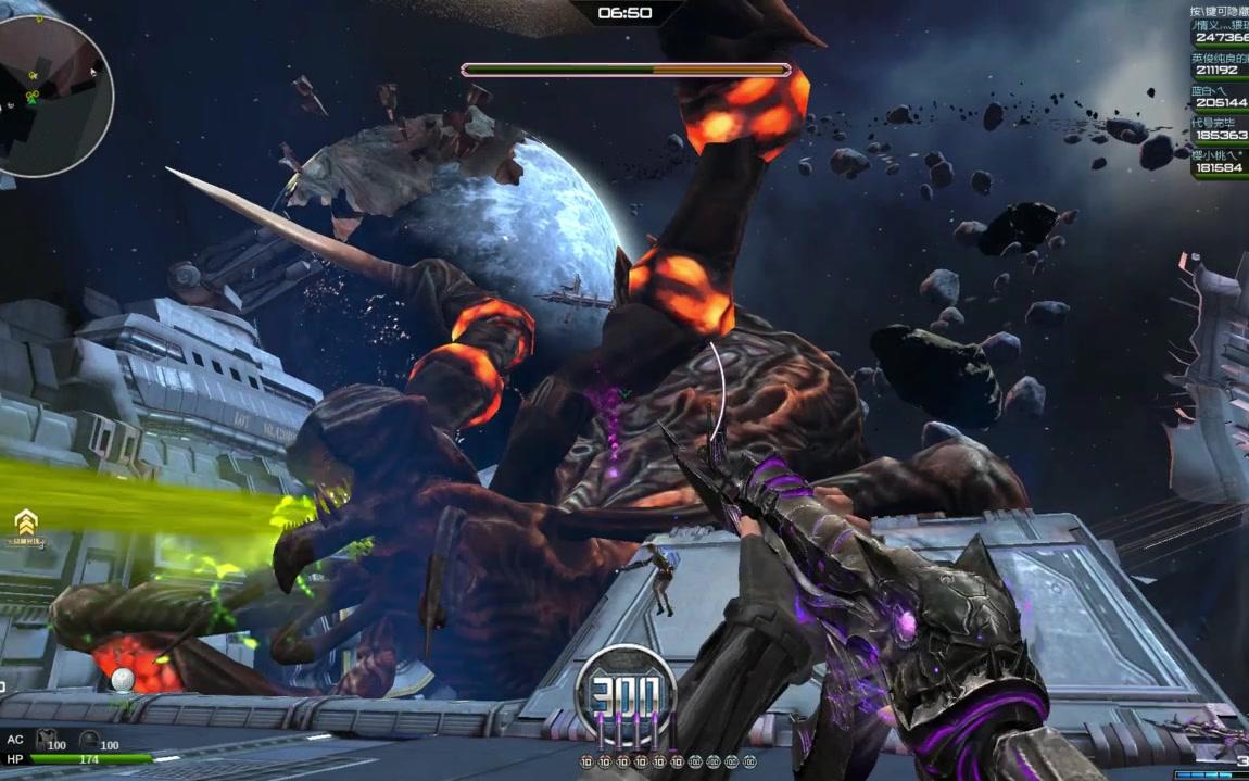 逆战经典老图星海虫影灭世者卡全程无敌教学