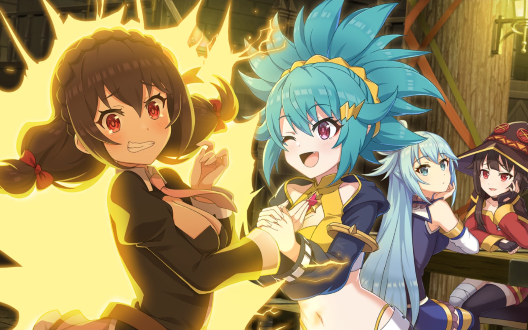 为美好的世界献上祝福 主线2-7 悠悠:我交到朋友了!