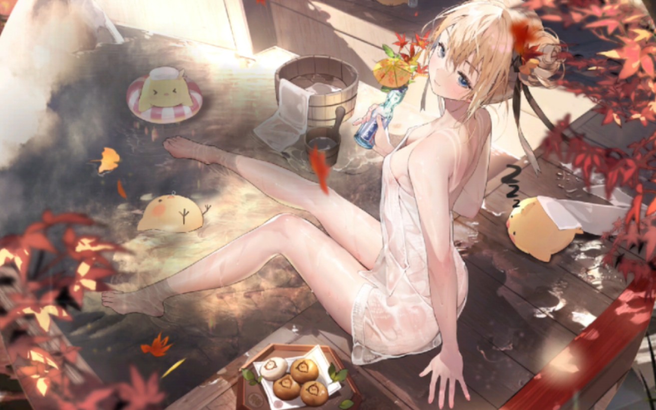 【碧蓝航线】玛莉萝丝--热气蒸腾的女神