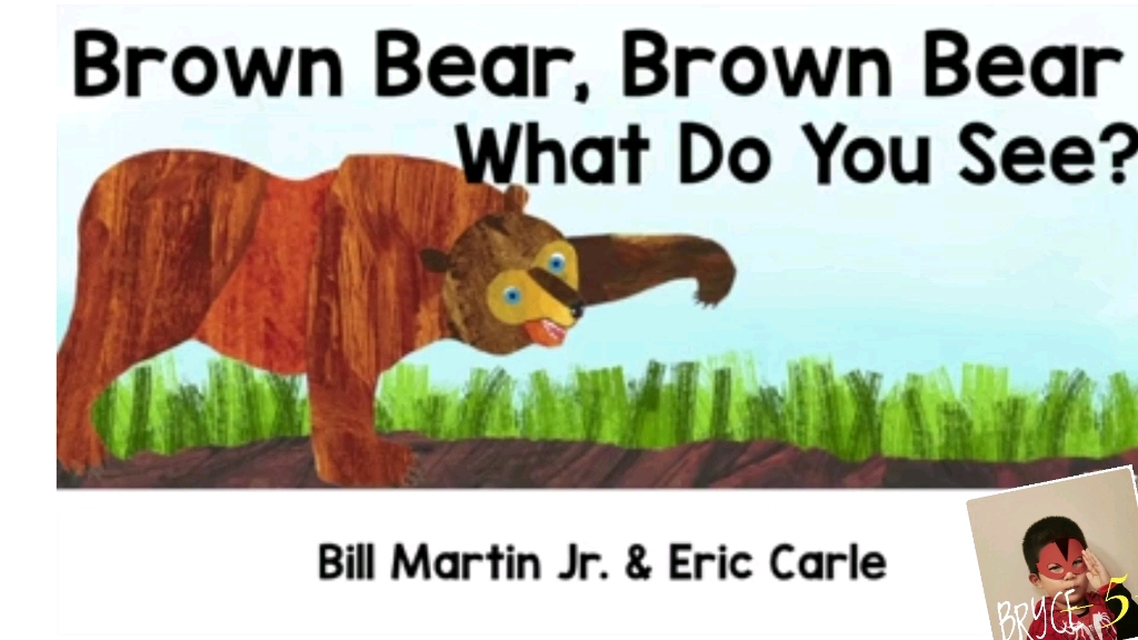 Bryce读绘本01.BROWN BEAR BROWN BEAR哔哩哔哩bilibili