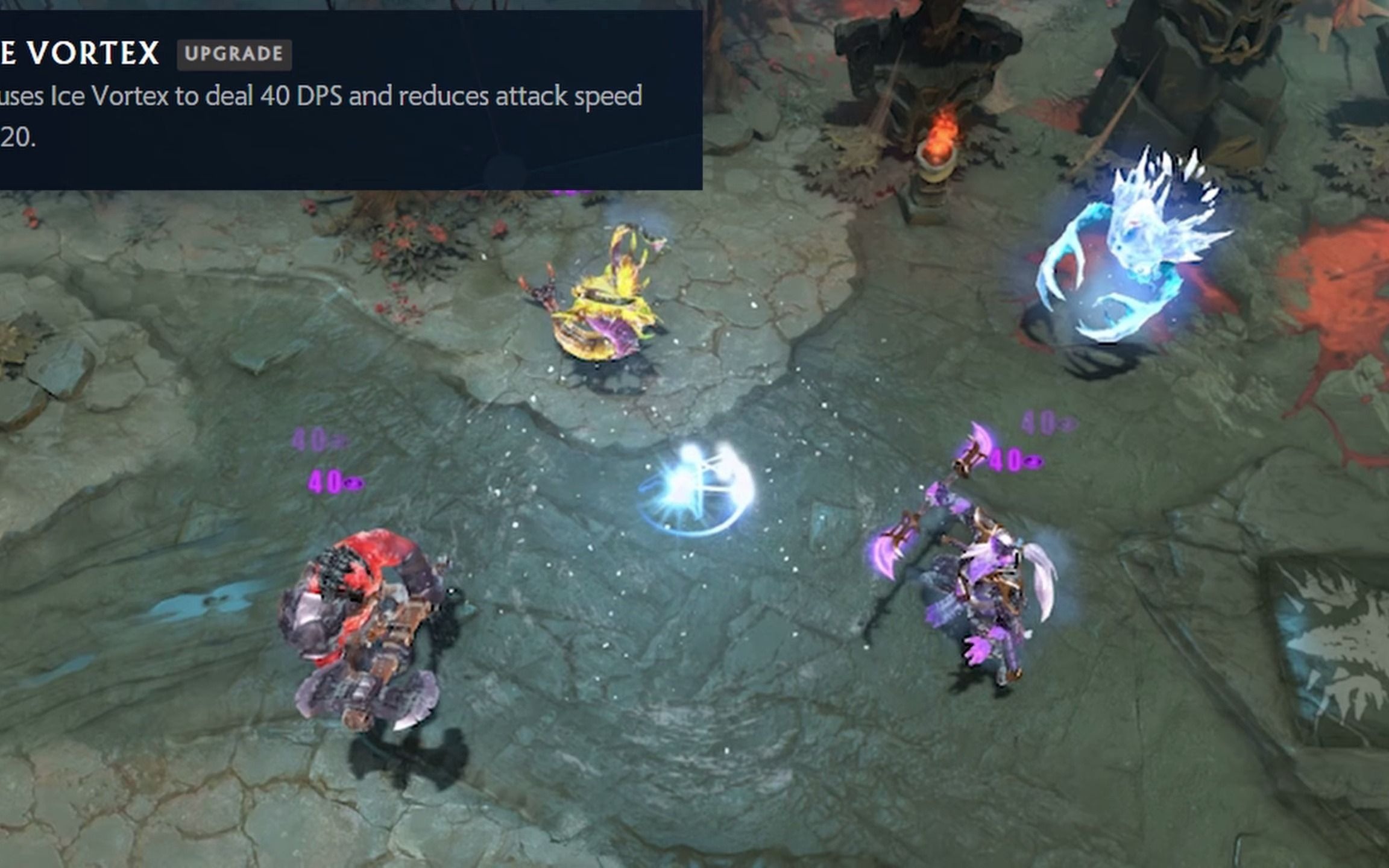 《dota2》 永雾林渊版本  全英雄 阿哈利姆魔晶效果演示