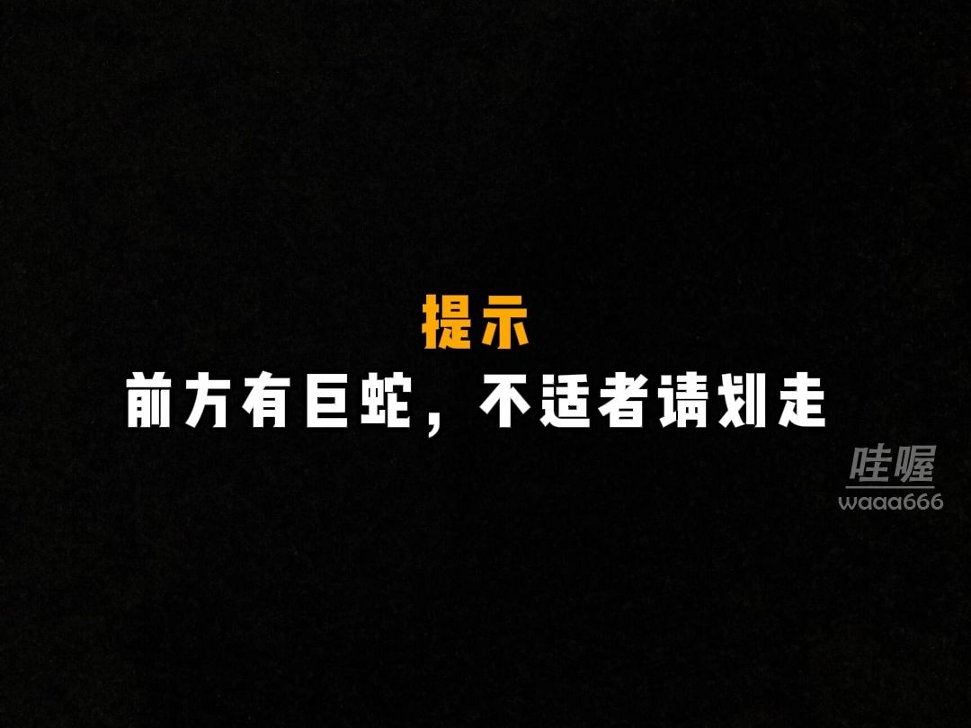 蛇头跟人头一样大! 亚马逊雨林中世界最大蛇 身长约8米,重达200公斤哔哩哔哩bilibili