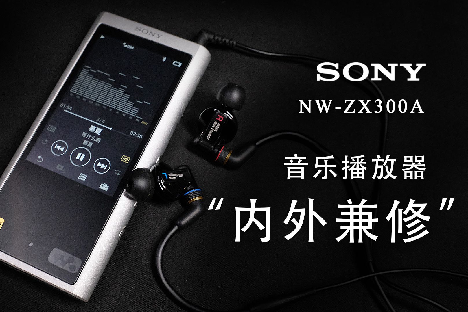 “内外兼修”的音乐播放器,工业设计典范——SONY NWZX300A哔哩哔哩bilibili