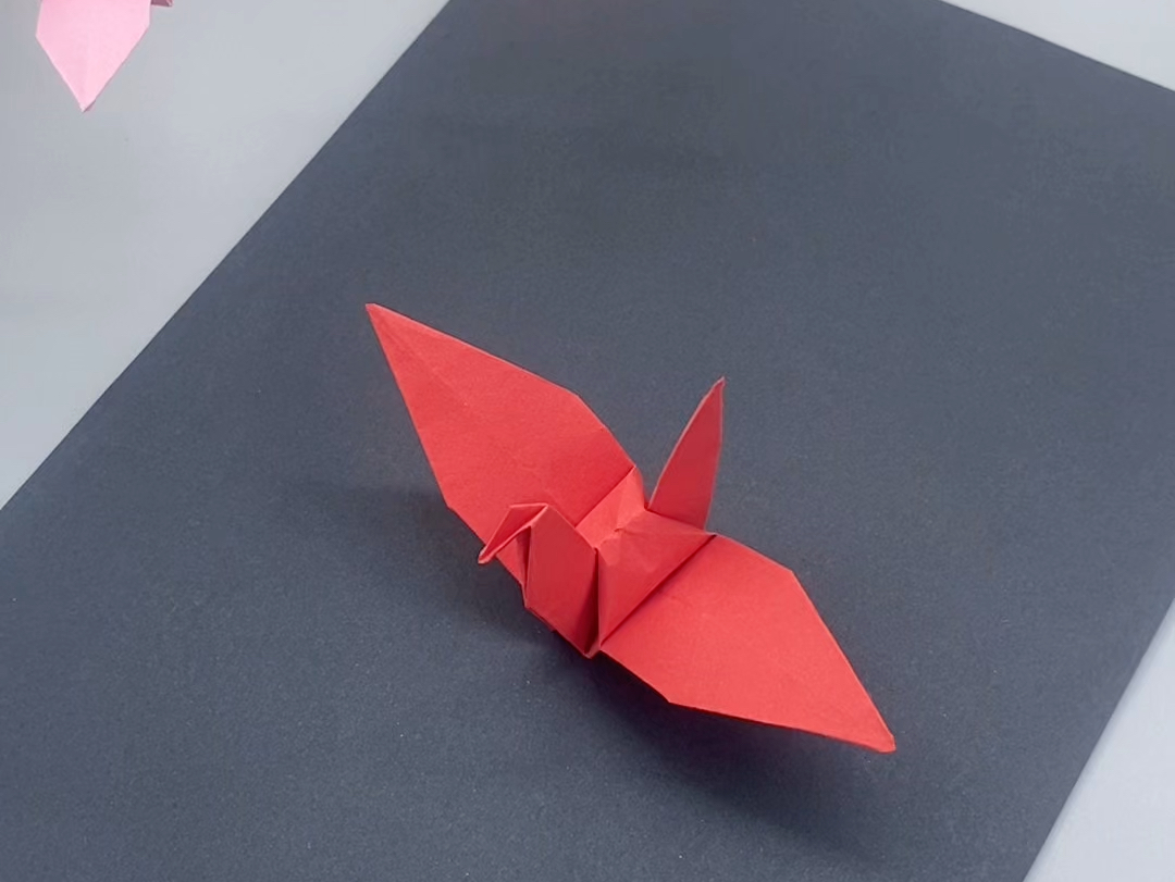 千纸鹤折纸#亲子手工 #折纸 #幼儿园手工