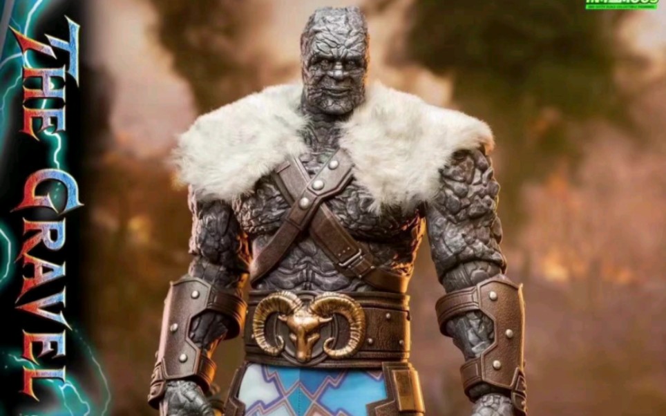 infamous 1/6 电影雷神4爱与雷霆 石头人寇格 可动人偶 官图