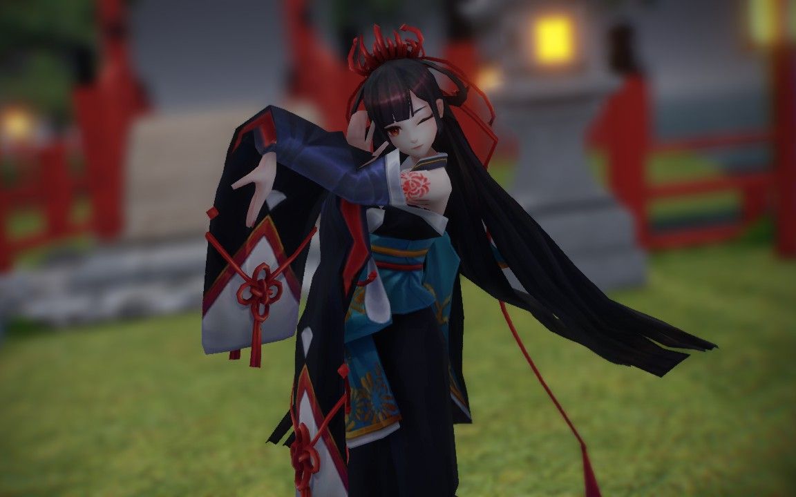 【mmd陰陽師~落花情】彼岸花:你想成為我的花泥嗎?