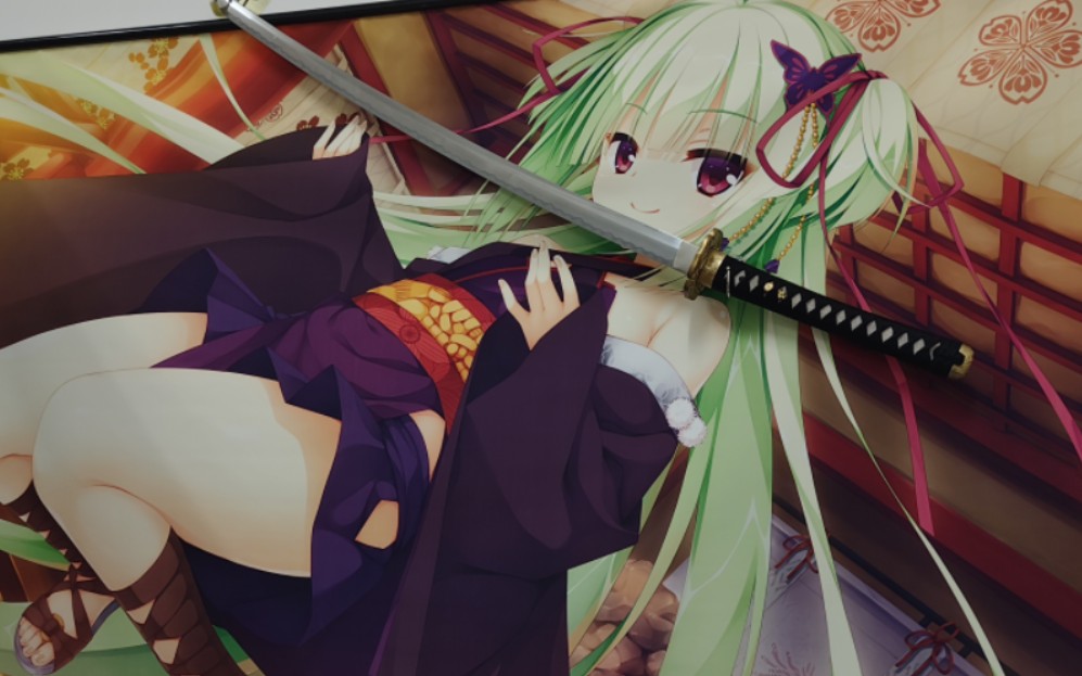 闻千恋万花周年以及丛雨线4刷,订制丛雨丸一把以示纪念,望周知