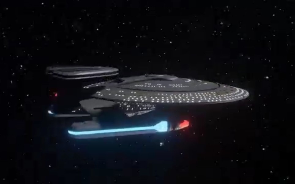 blender建模 星际迷航 星云级星舰 展示