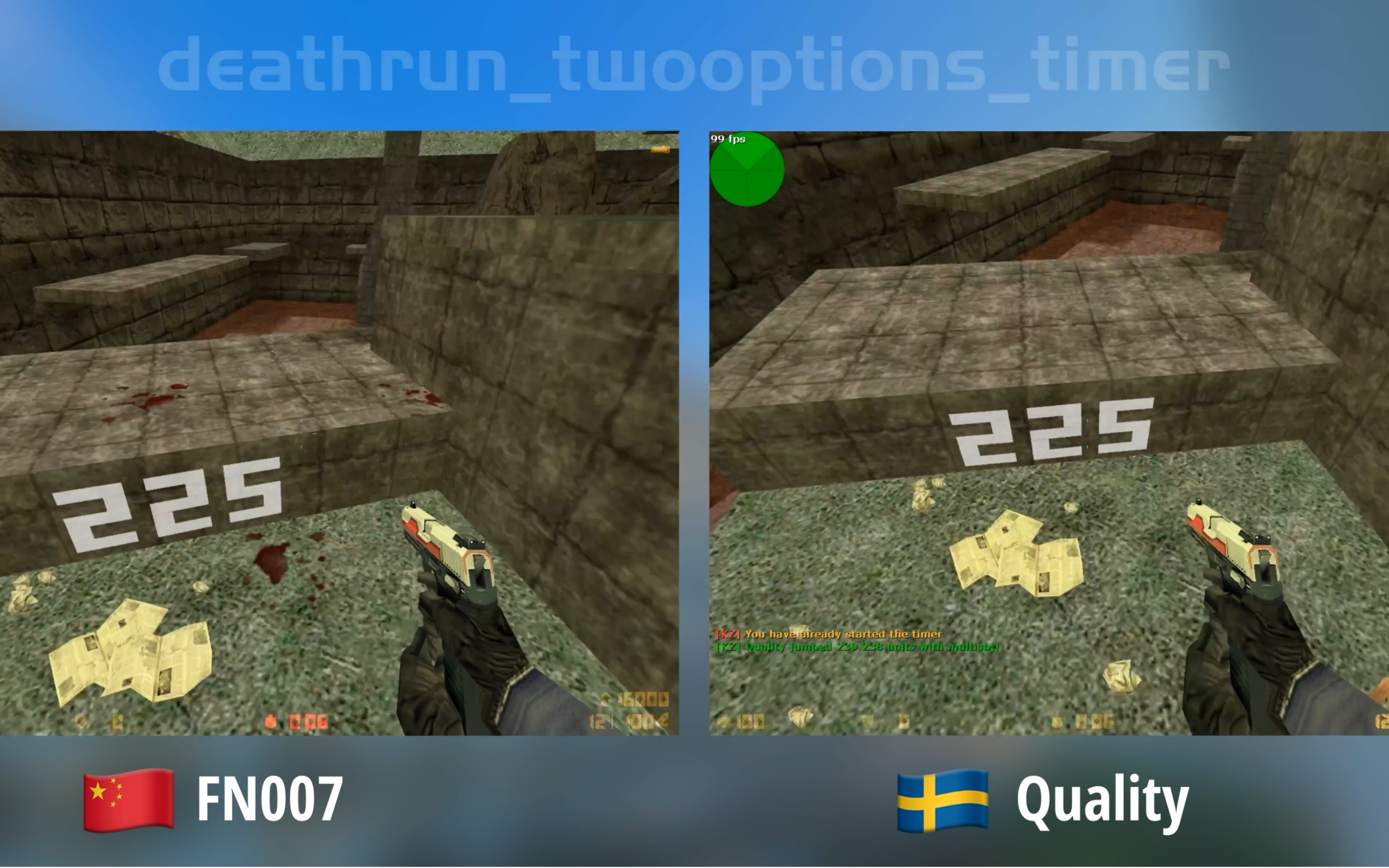 [CS KZ] FN007 VS Quality on deathruntwooptionstimer单机游戏热门视频