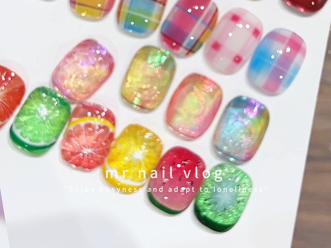 【Mr Nail 美甲先生】那些年琉璃色出品!没有反驳吧!真的很出片!! | 美甲教程哔哩哔哩bilibili