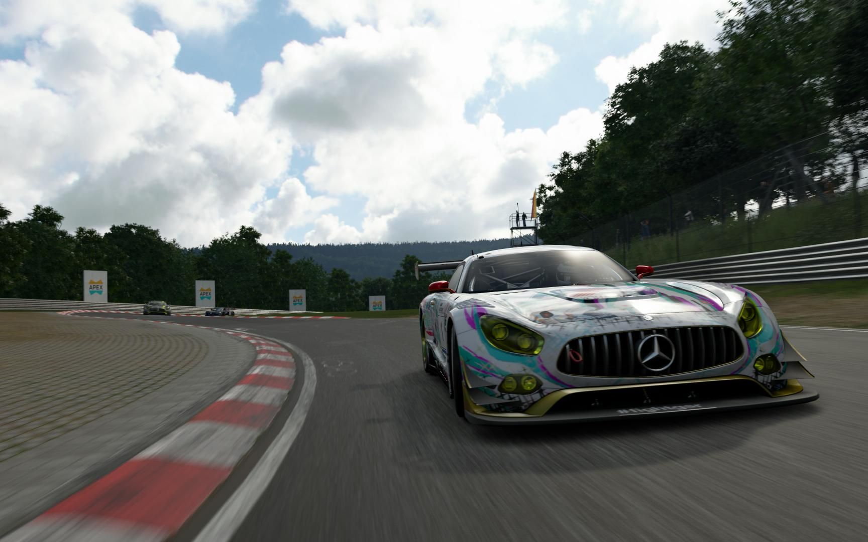 amg gt3 纽北刷圈 6:27