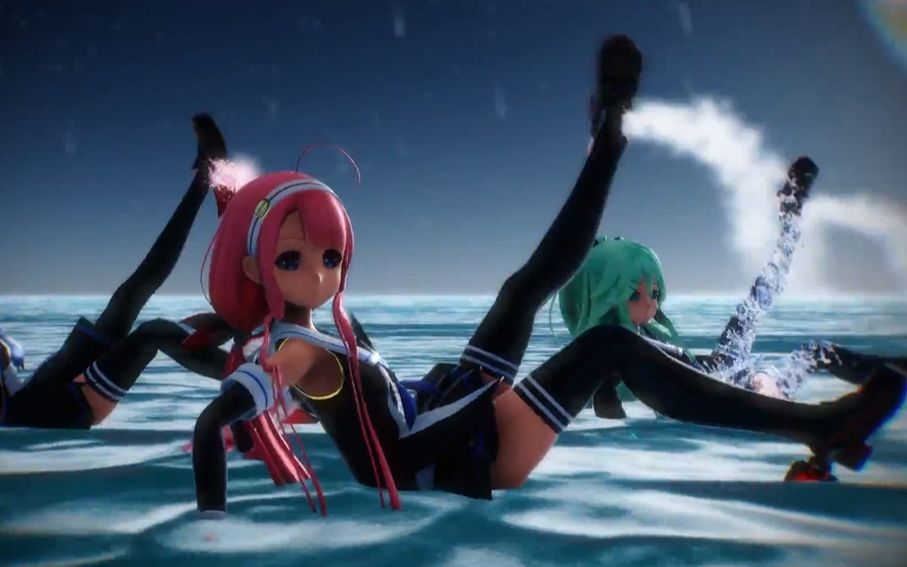 【舰mmd】然而驱逐舰,她们棒极了! 白露级三姐妹ライアーダンス