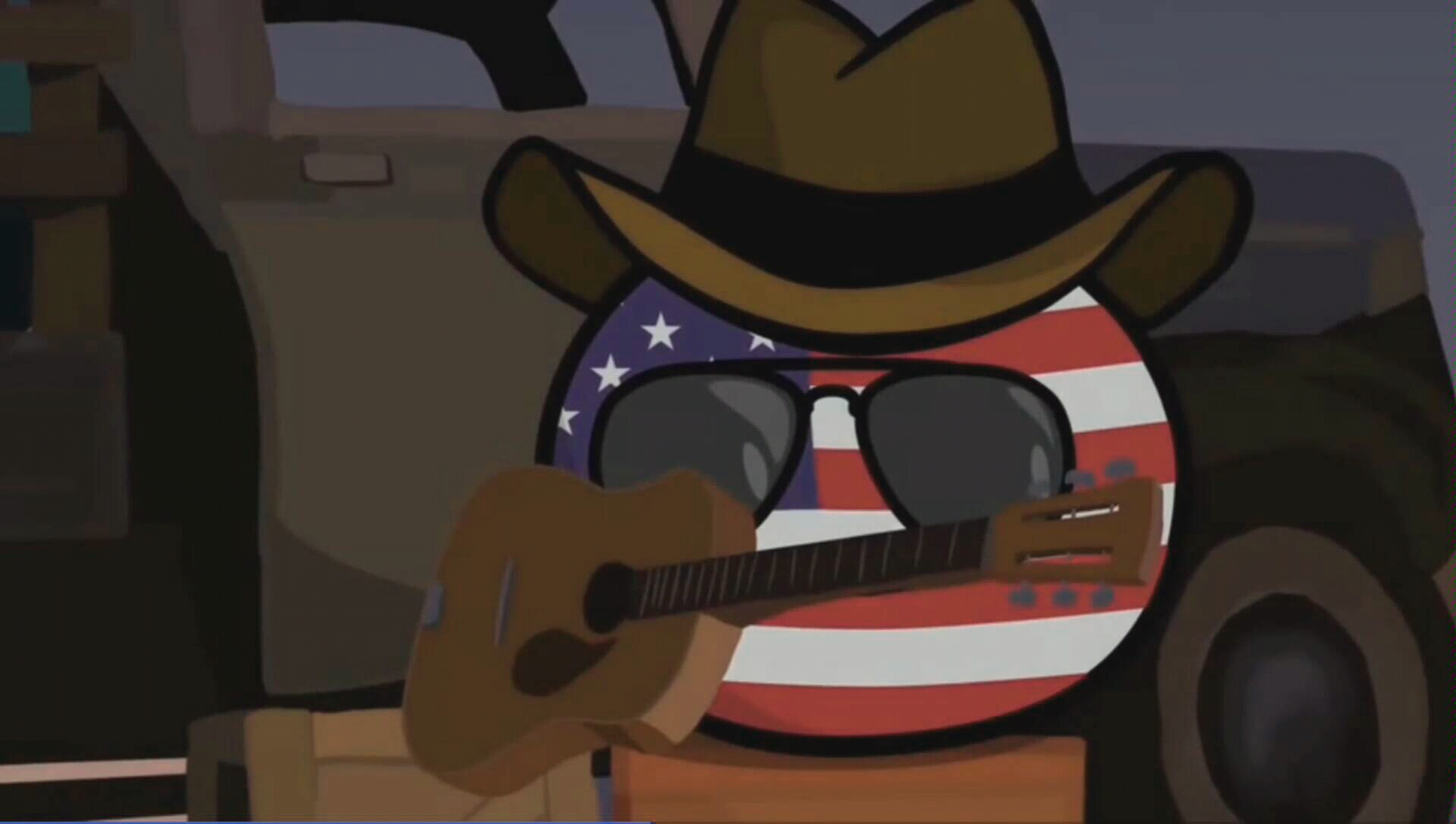 【波兰球】美国:一个核弹不行来一2个_哔哩哔哩_bilibili