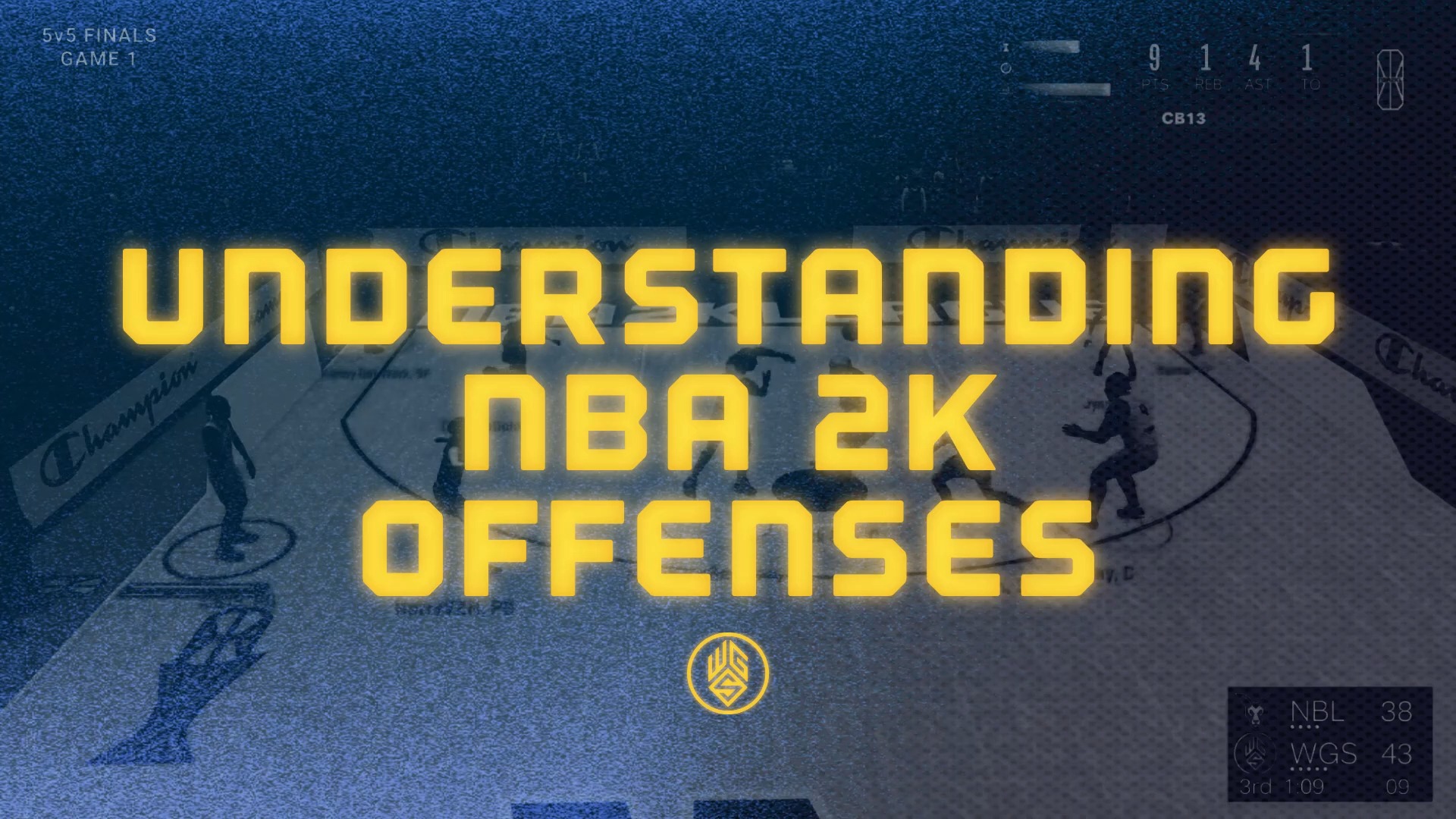 中文字幕【搬运】NBA2K 跟职业哥学进攻