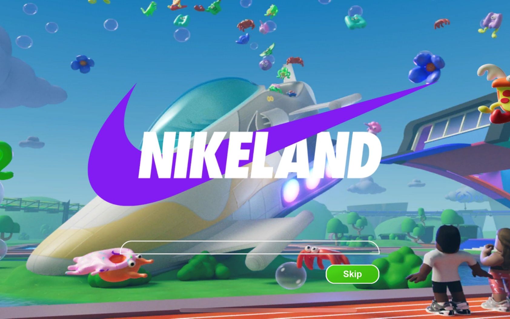 【Roblox】NIKE也做社交游戏了?NIKELAND实景体验哔哩哔哩bilibili