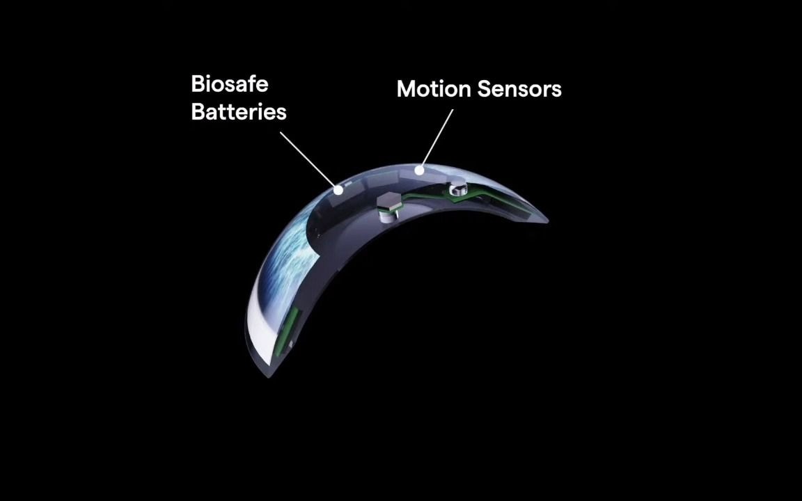 一款内置显示屏的智能隐形眼镜Mojo Lens哔哩哔哩bilibili