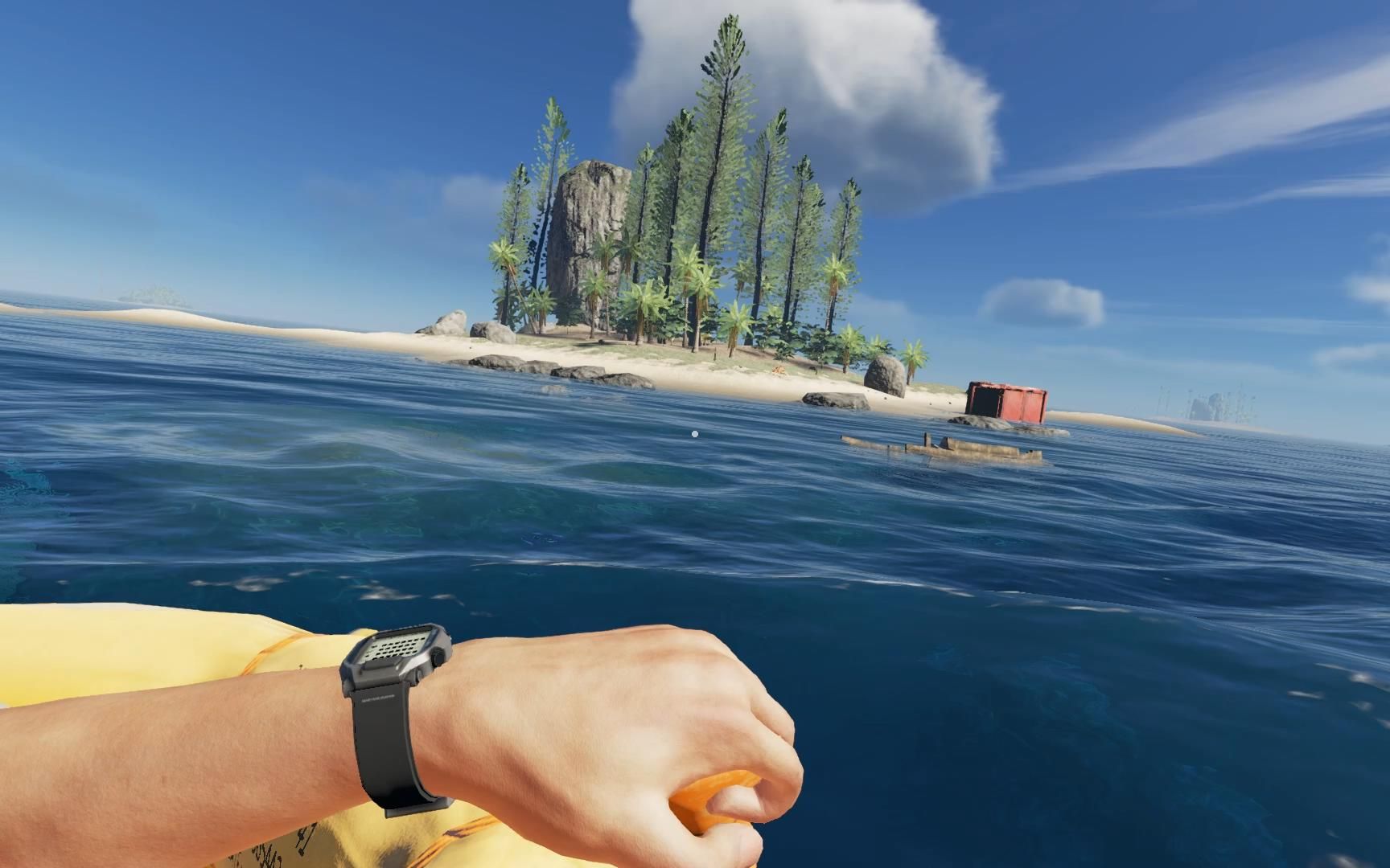 【老黑游戏 】0.72版荒岛求生试玩 第六天 "天高三尺"行动计划!_哔哩