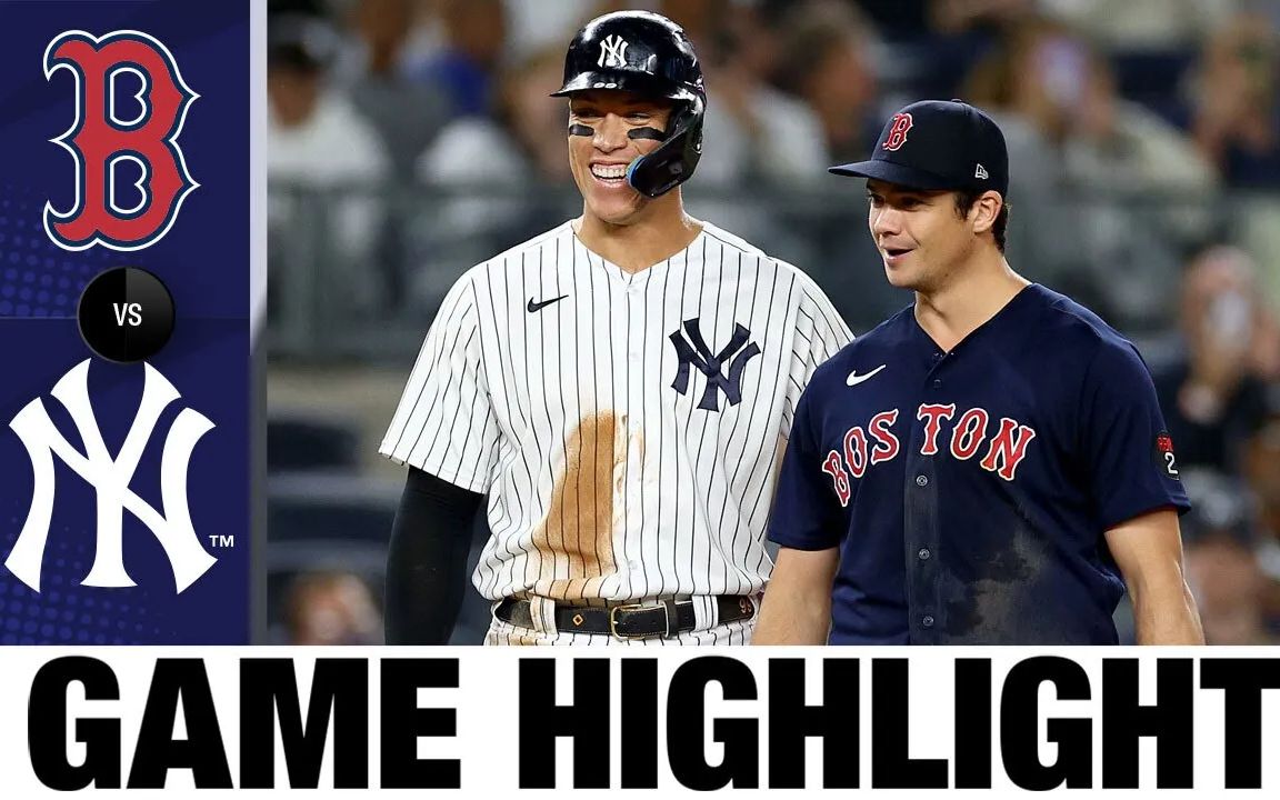 【棒球】红袜队vs洋基队比赛亮点 2022年9月25日棒球大联盟集锦