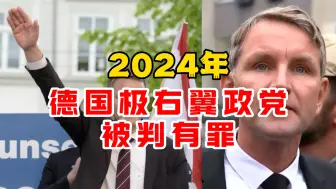 2024年德国极右翼政党被判有罪！