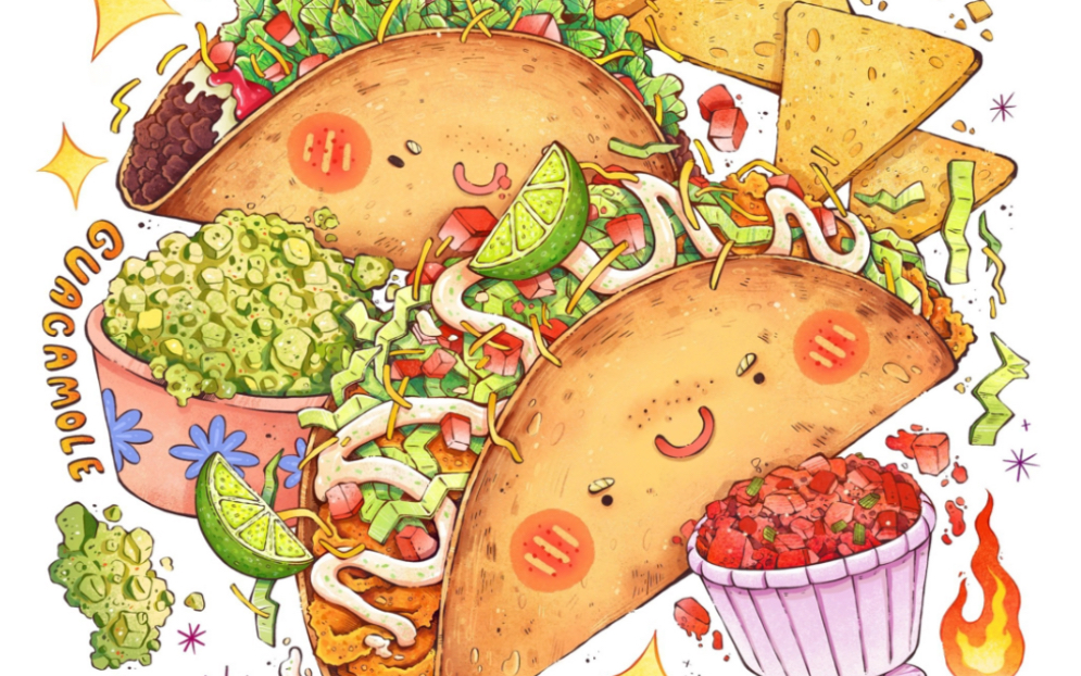 procreate绘画过程|taco taco～