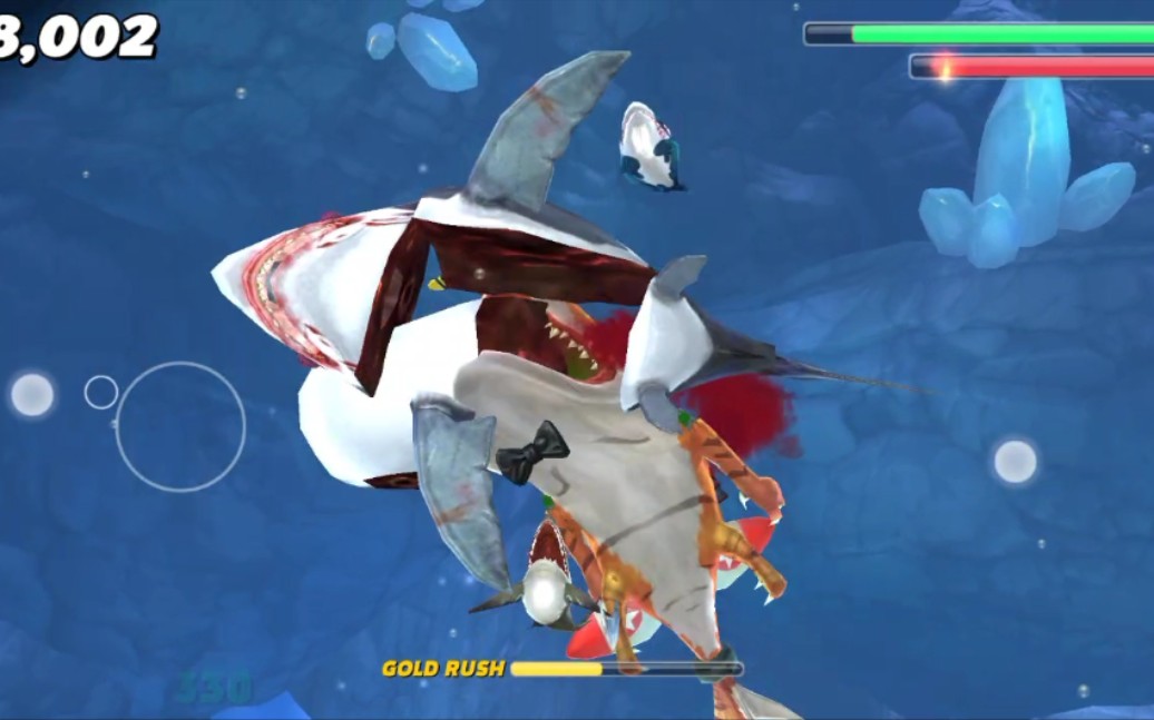 饥饿鲨世界远古版本北冰洋随便一录