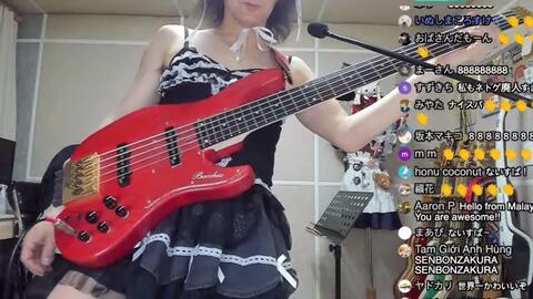 日本贝斯女装大佬h J Freaks 油管直播suchmosサチモスstay Tune Bass Cover 哔哩哔哩