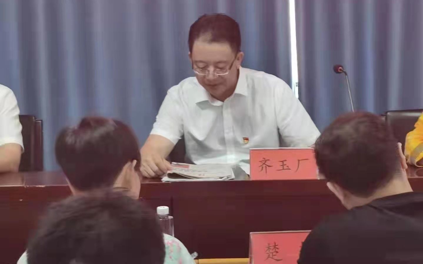 [图]蠡县人民政府办公室青年干部演讲比赛《勇担时代重任》 志愿者中国矿业大学齐江燕 中国药科大学张雨珊 石家庄幼儿高等师范学校齐藩藩20210302