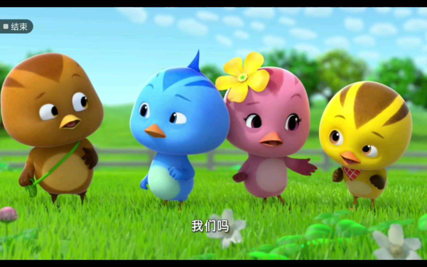 活动作品萌鸡小队第四集胆小的绵羊