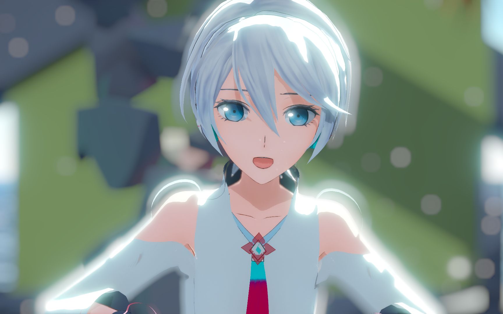 【模型配布 · 青律行风 ai言和】花朵盛开于音乐响起时