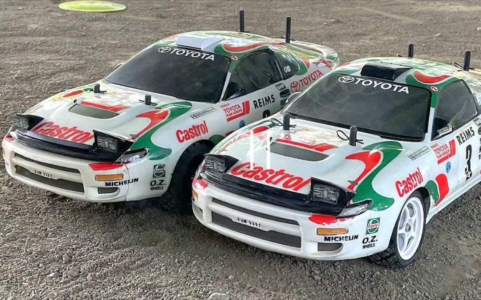 丰田celica gt four 田宫遥控拉力车_哔哩哔哩_bilibili