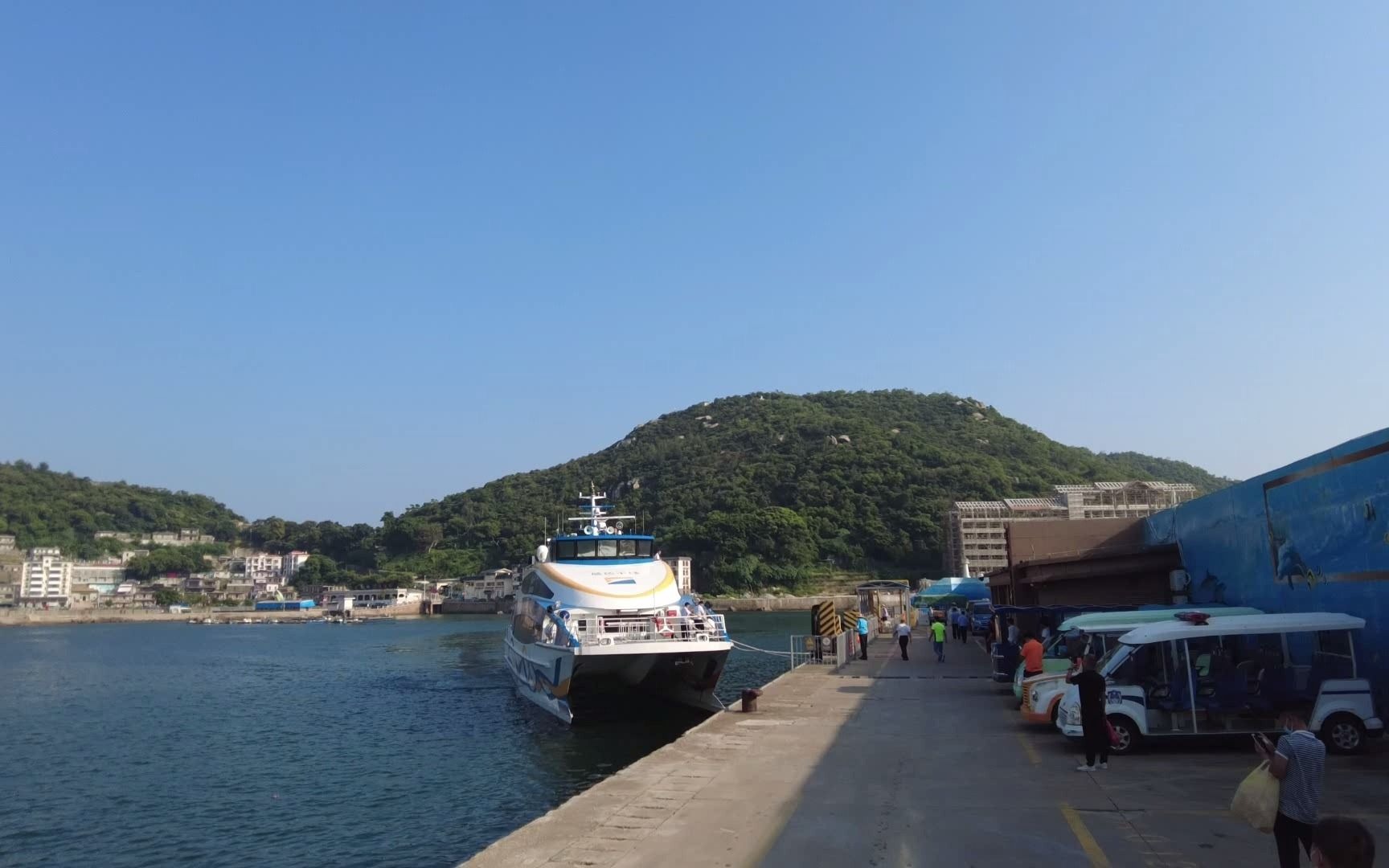 20210927 珠海 萬山島 地波雷達 島民 海鮮