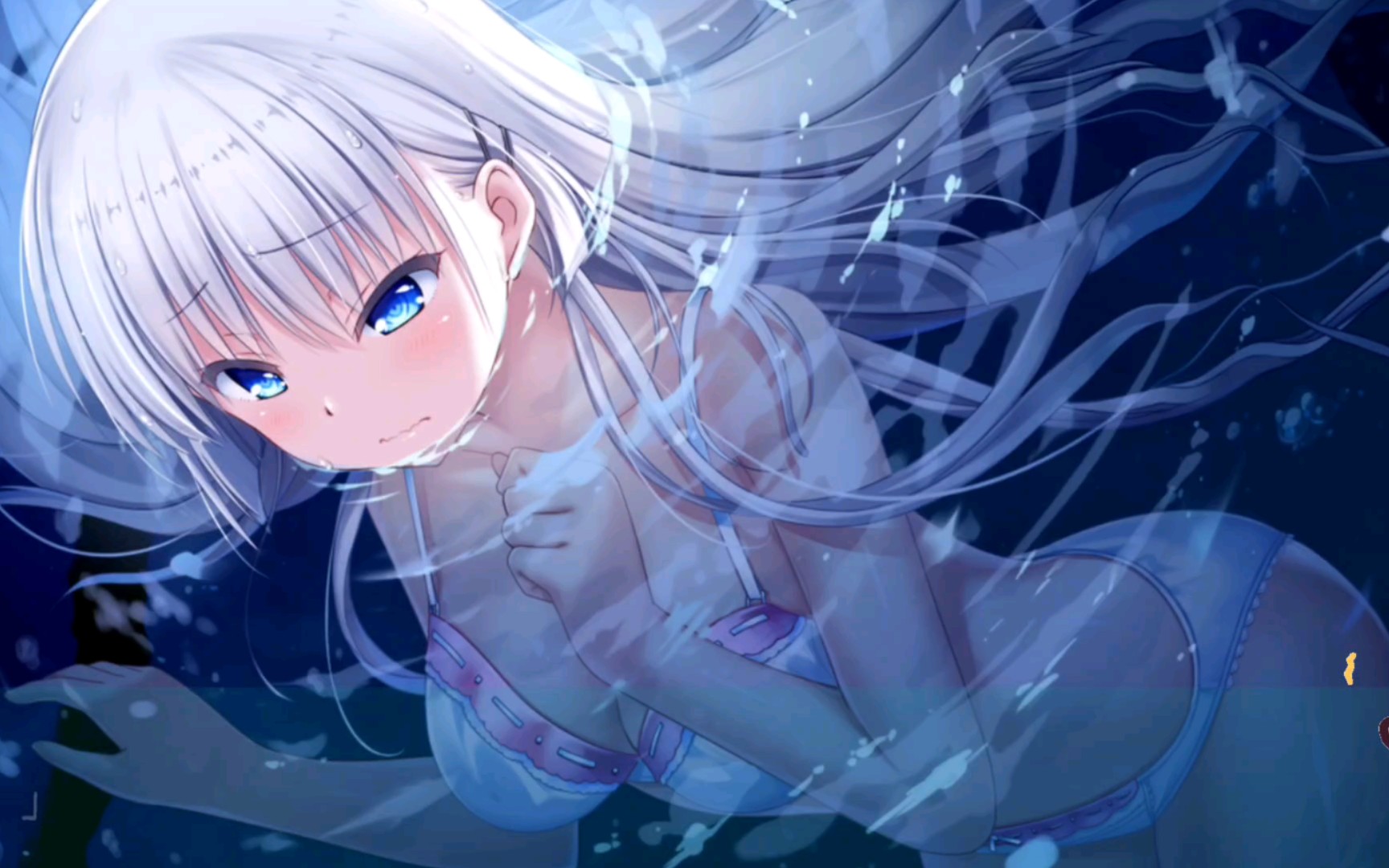 夏日口袋day1:初见女孩在那个泳池