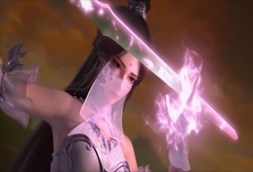 【完美世界特效素材】月婵:流光清刃,霜断寒峰.召唤诸天星辰1