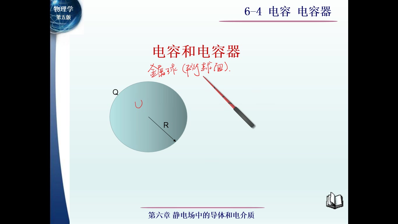 第七章静电场:76.电容电容器哔哩哔哩bilibili