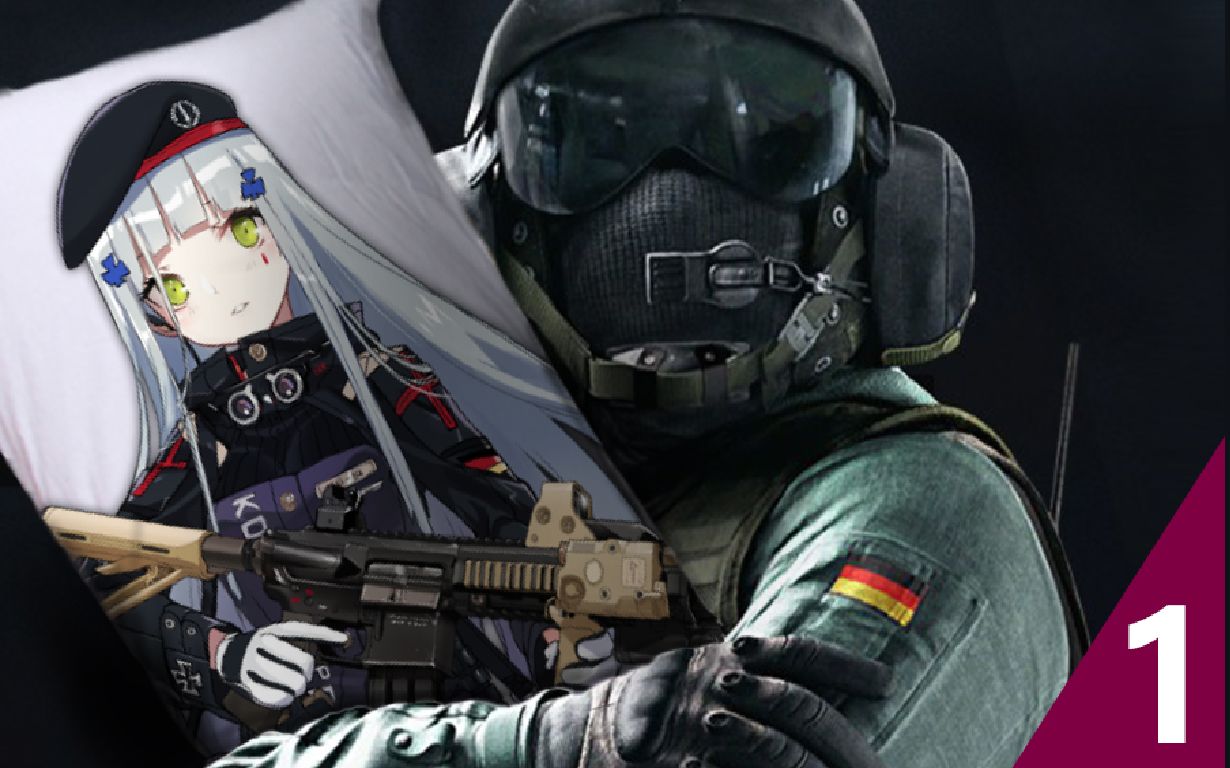 【彩虹六号】第五期 五杀了啊啊啊,416真的强啊啊啊