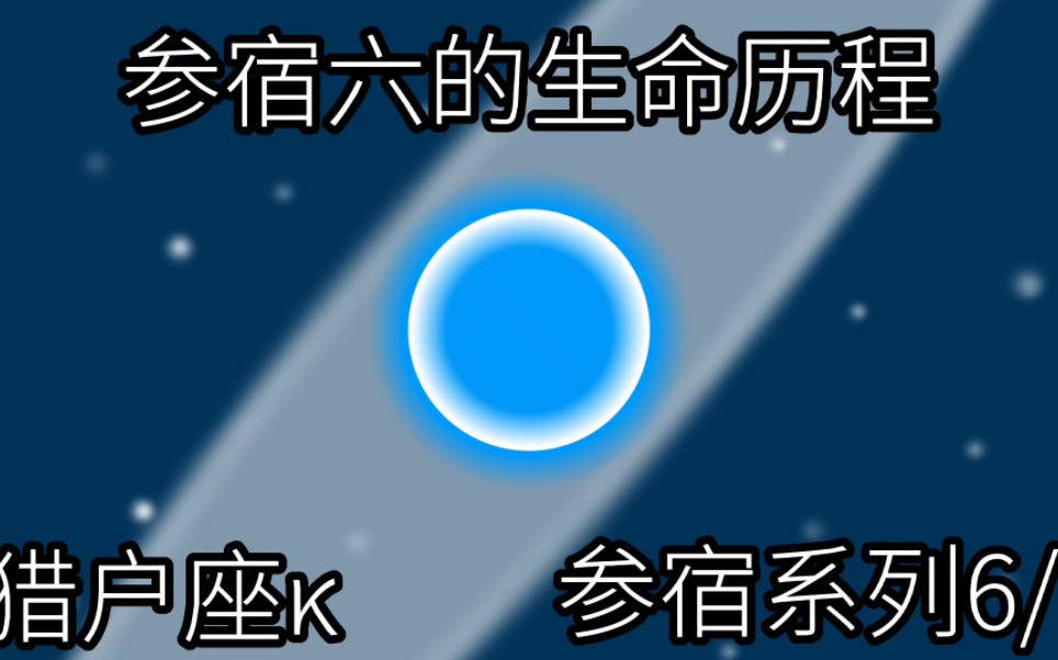 【参宿七星系列6/7】参宿六的生命历程哔哩哔哩bilibili