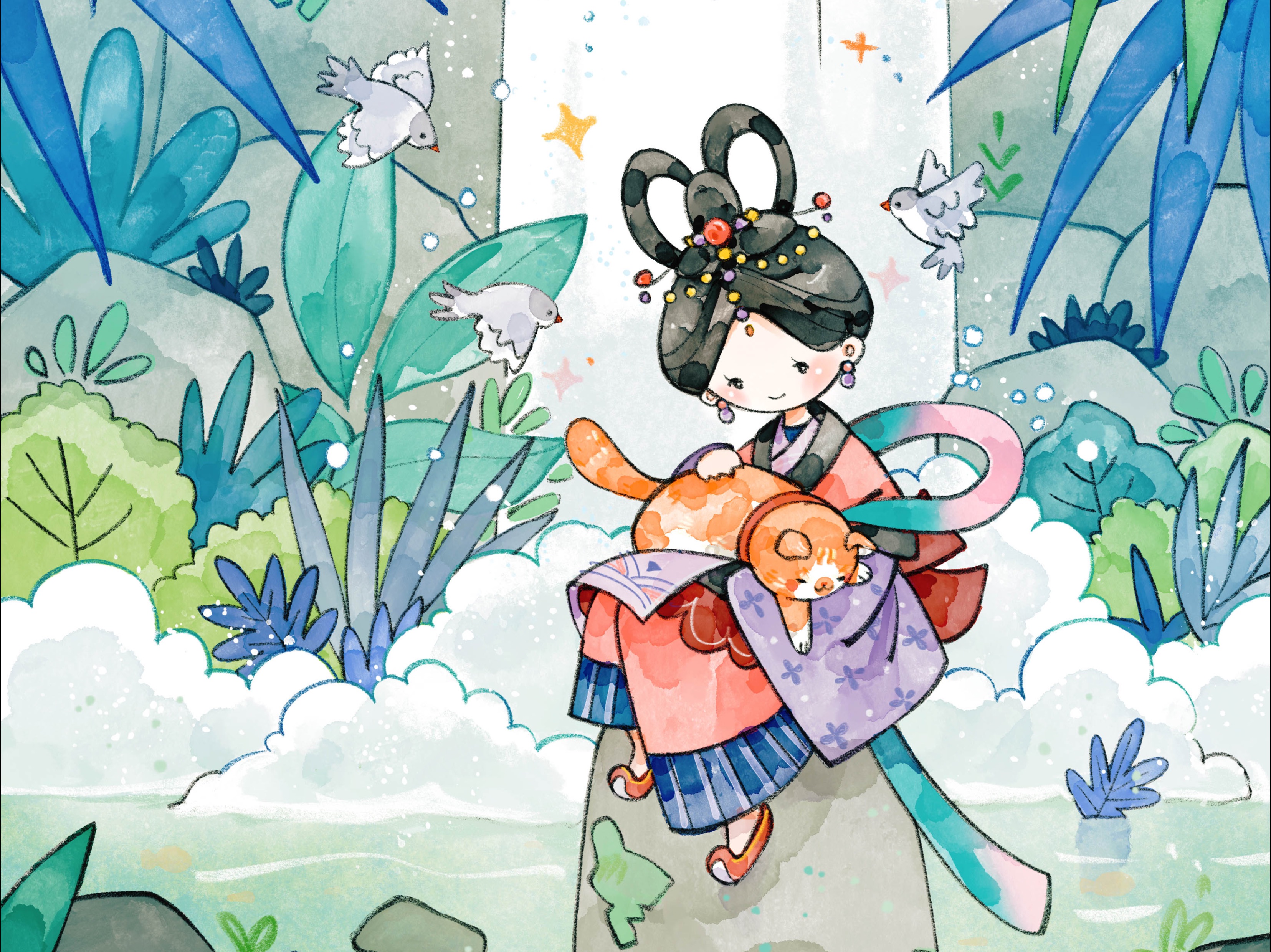 【procreate】无事小神仙