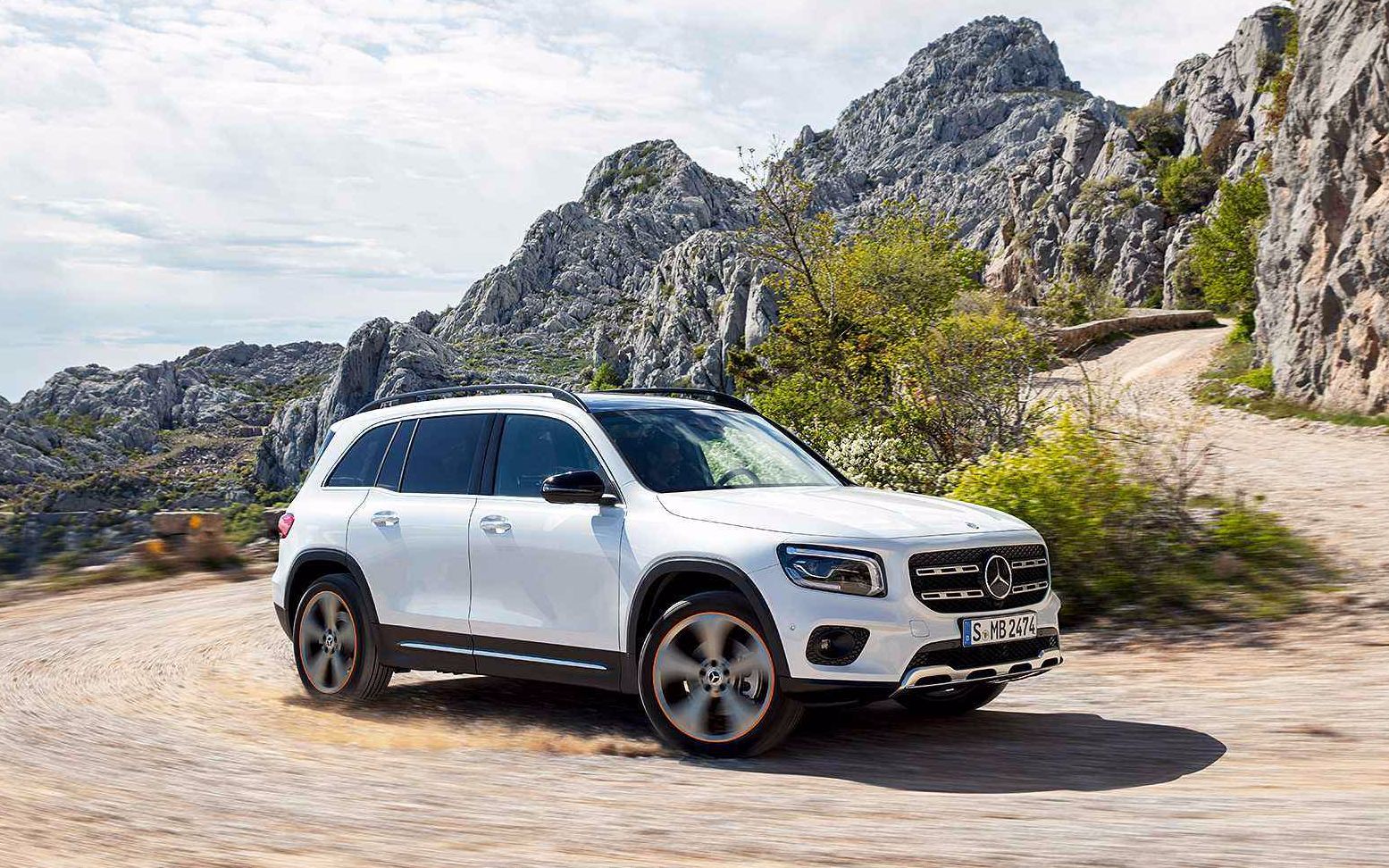 2020款奔驰glb250外观与内饰全方位实拍