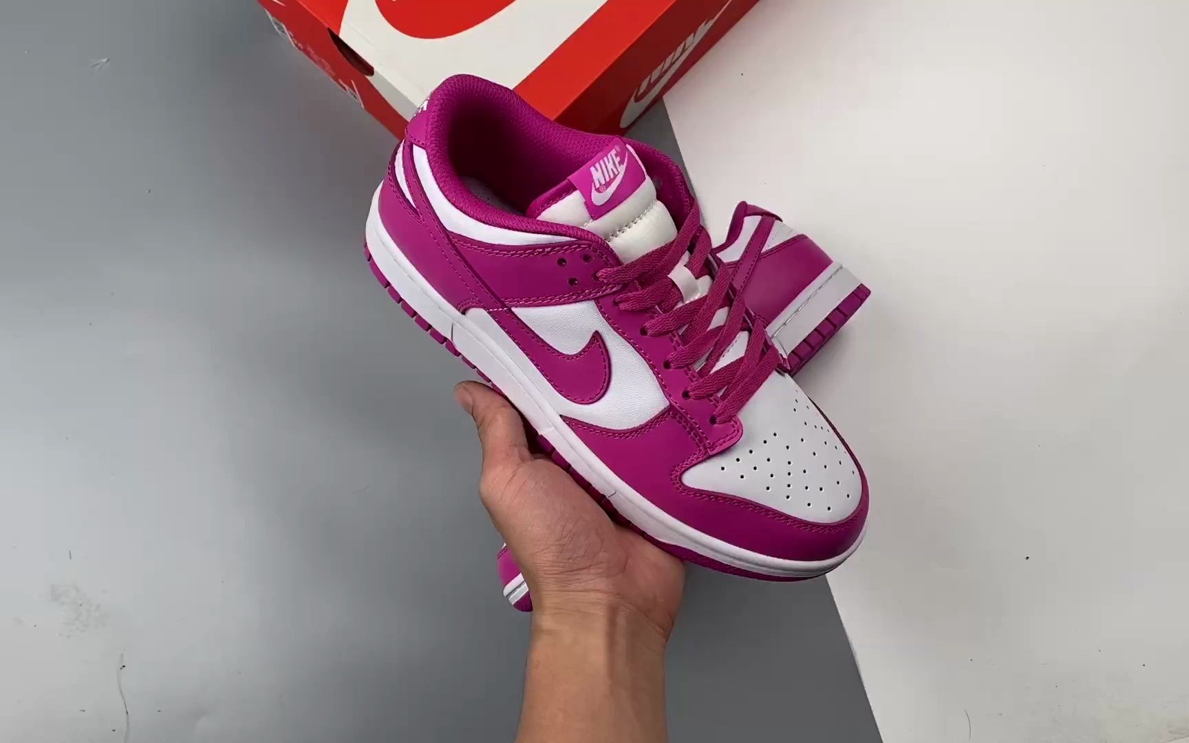 nike sb zoom dunk low 玫红板鞋 系列经典百搭休闲运动板鞋男鞋女鞋