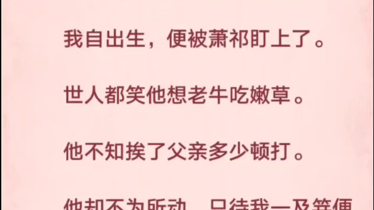 我自出生,便被萧祁盯上了,世人都笑他想老牛吃嫩草,他不知挨了父亲多少顿打哔哩哔哩bilibili