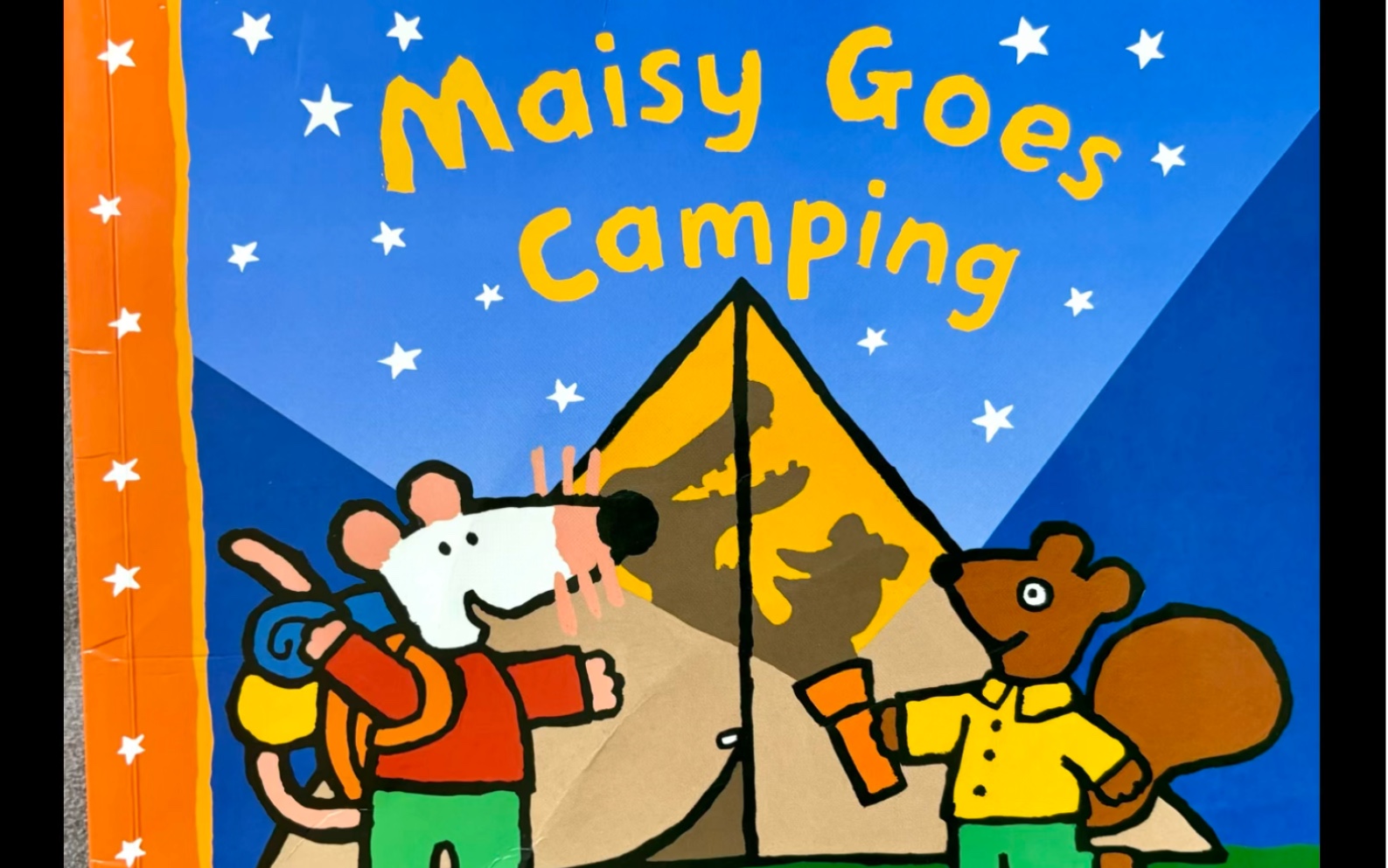 英文绘本阅读|小鼠波波去露营Maisy Goes Camping哔哩哔哩bilibili