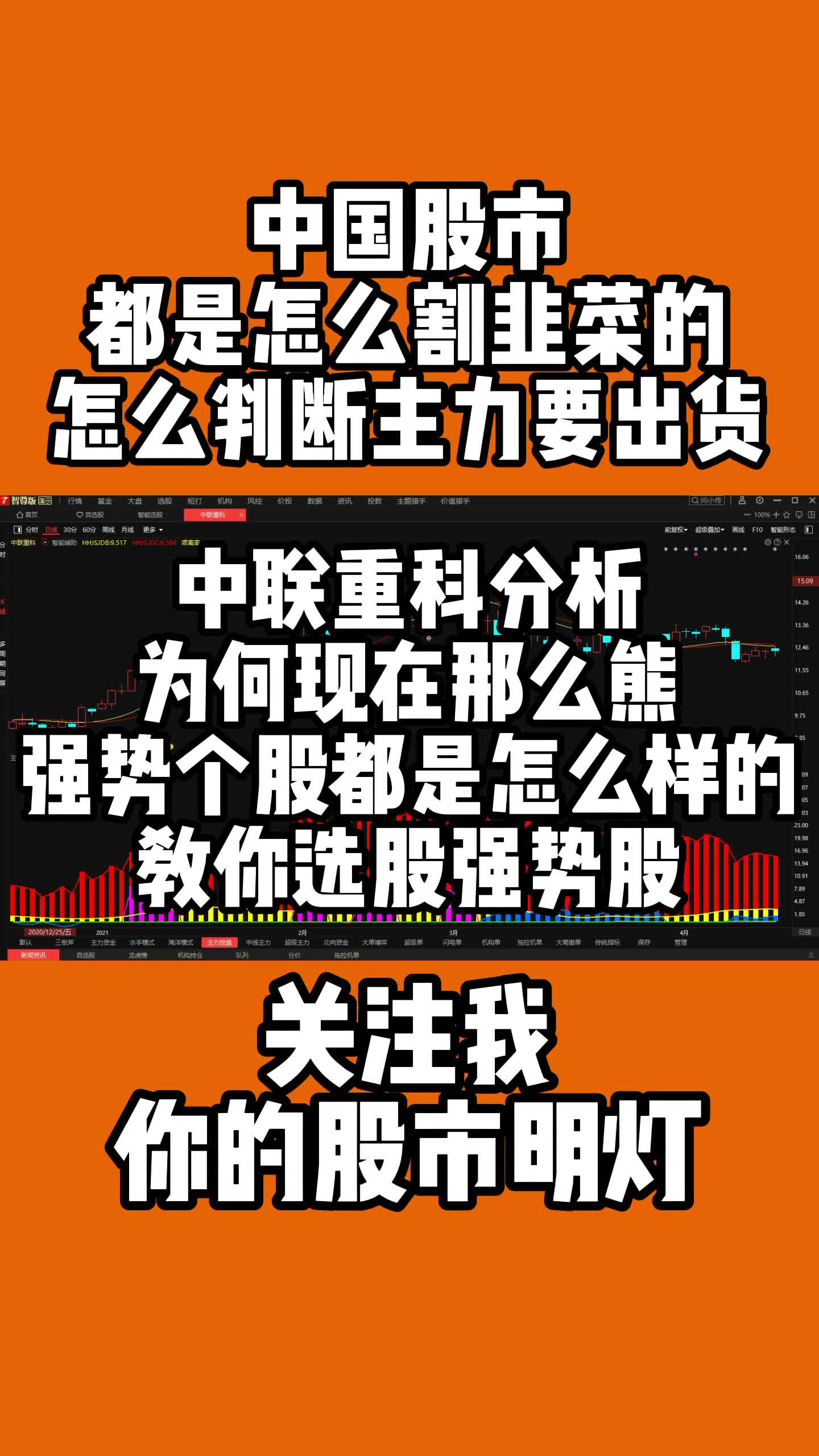 中联重科分析,股票牛熊资金说了算!如何寻找牛股?都在这里了!哔哩哔哩bilibili