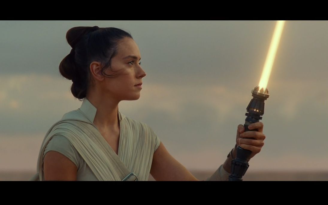 高清星战9蕾伊获得史诗土豪金光剑星战永不完结